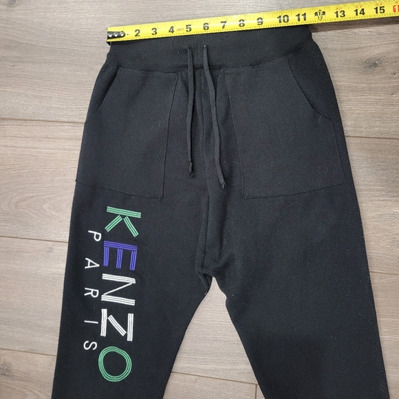 Kenzo Paris Black Women's Sweatpants - Size Small. - Picture 7 of 8
